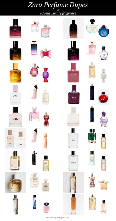 zara perfume dupes for her|zara dupe perfumes list men.